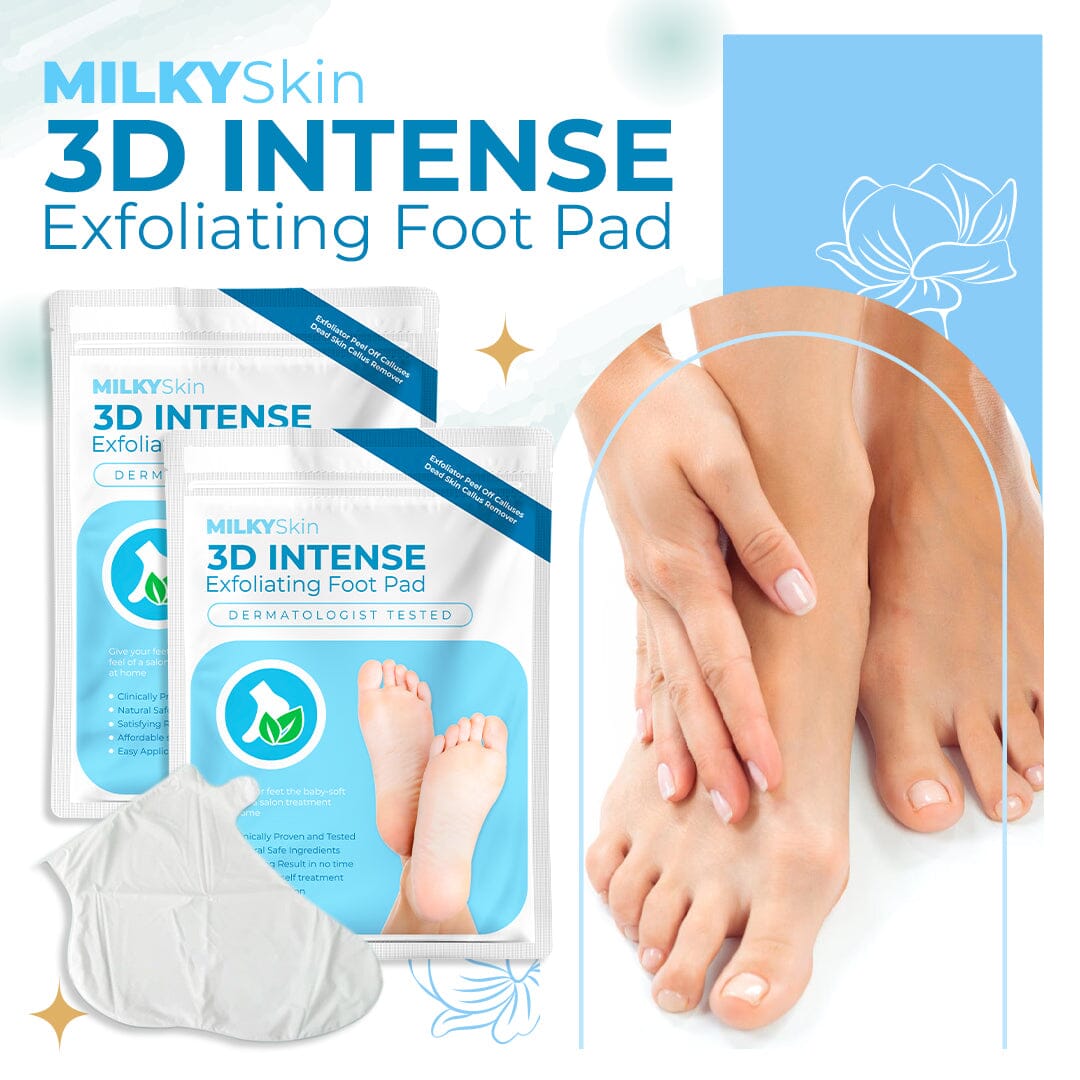 MilkySkin 3D Intense Exfoliating Foot Pad