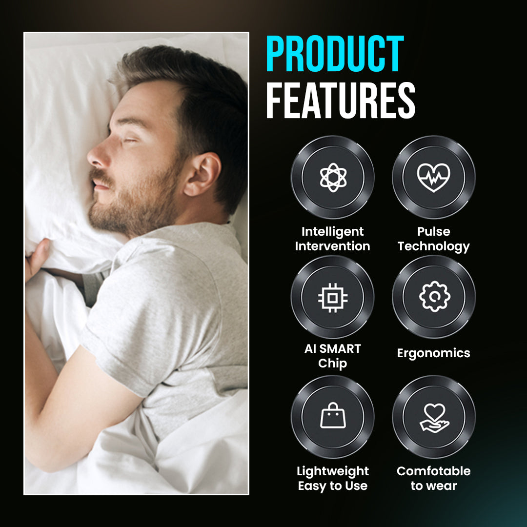 SleepPro™ Smart EMS Anti Snoring Device