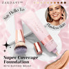Load image into Gallery viewer, Zakdavi Super Coverage Foundation with Buffing Brush